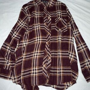 Doe & Rae Multicolor Plaid Shirt